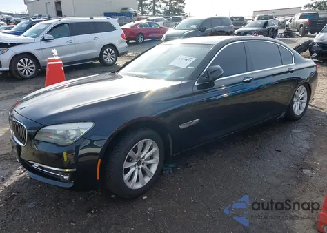 2015 BMW 740Li xDrive из США, поврежденный, VIN WBAYF4C53FD874101